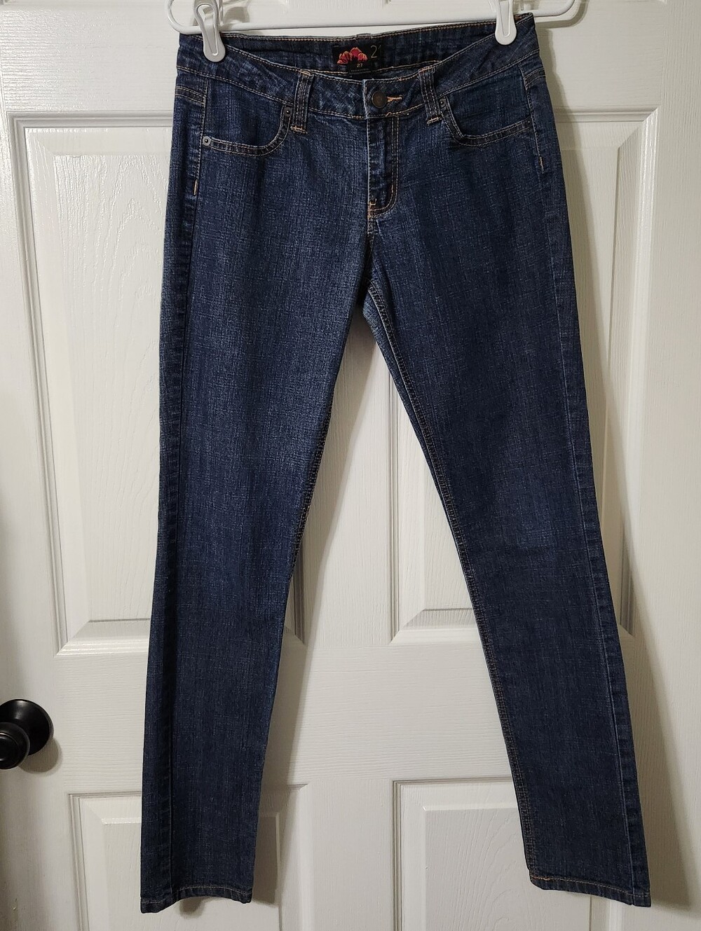Rue 21 Blue Skinny Jeans Premium Denim, Size 27